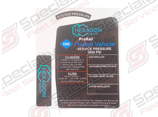 FMM FACE PLATE DECAL KIT