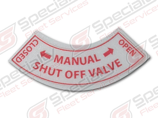 MANUAL ON-OFF VALVE